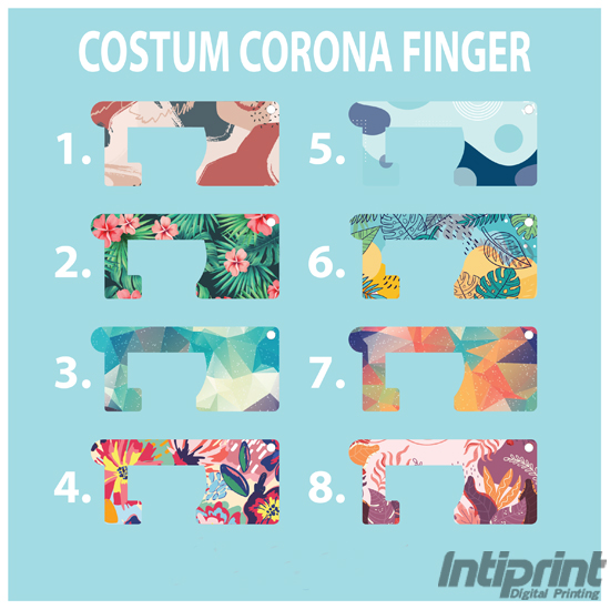 Custom Corona  Finger | Akrilik Bening