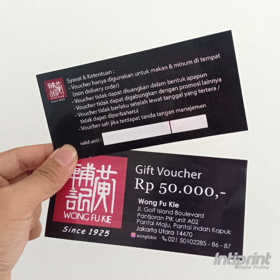 Gift Voucher Custom