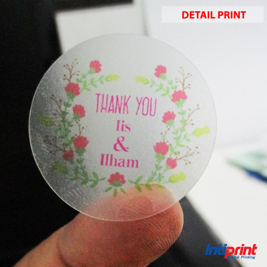 Sticker Vinyl Transparan A3+ 32 x 48 cm