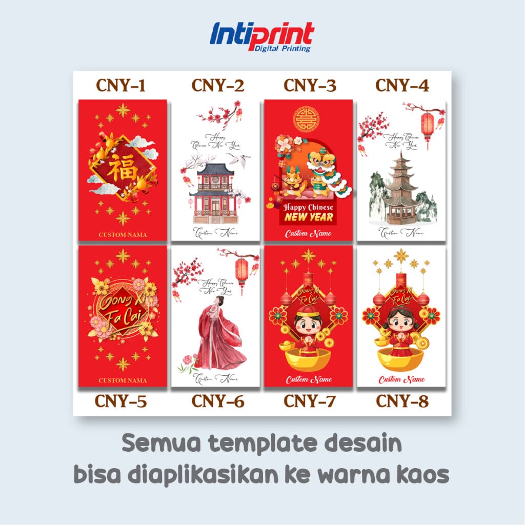 Custom Kaos Anak Edisi Imlek