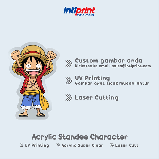 Standee Acrylic Character Custom 1 layer 7x9cm