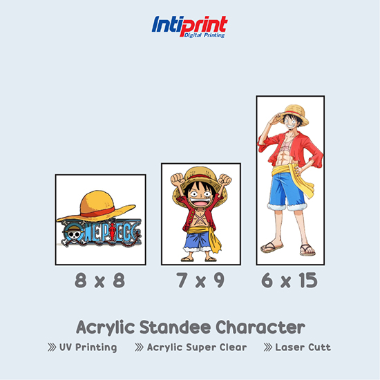 Standee Acrylic Character Custom 1 layer 7x9cm