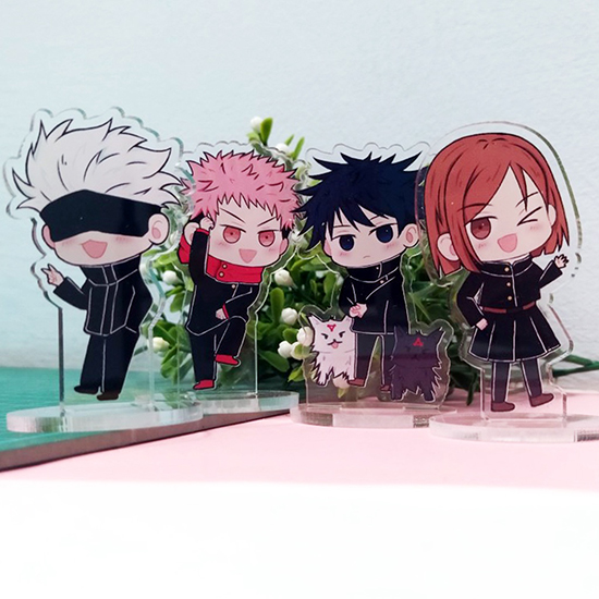 Standee Acrylic Character Custom 2 layer 8x8cm