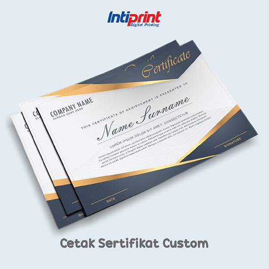 Sertifikat A4 