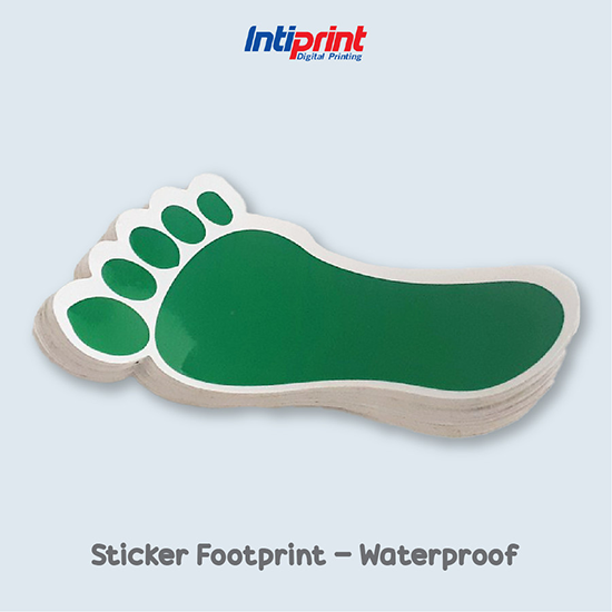 Stiker Telapak Kaki Untuk Tangga (Waterproof)