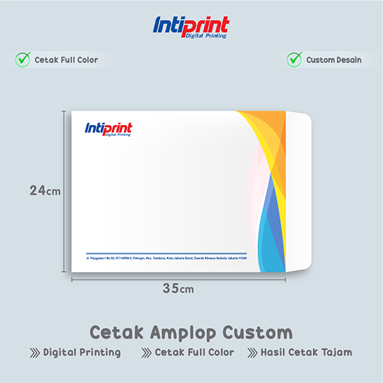 Cetak Amplop Putih