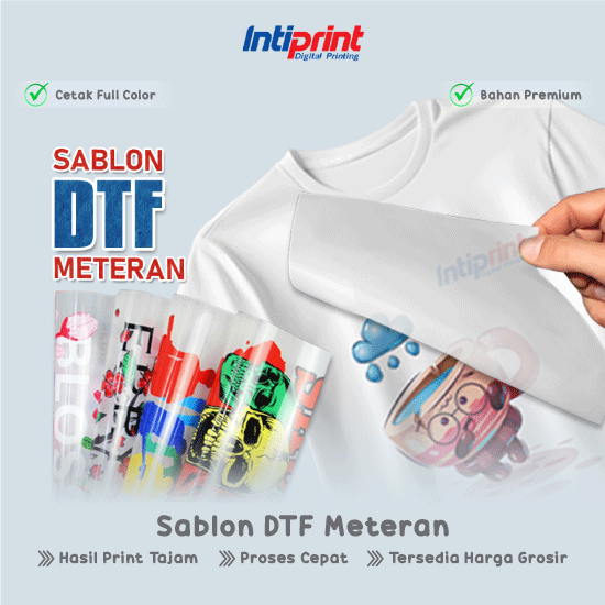 Jasa Sablon DTF Meteran