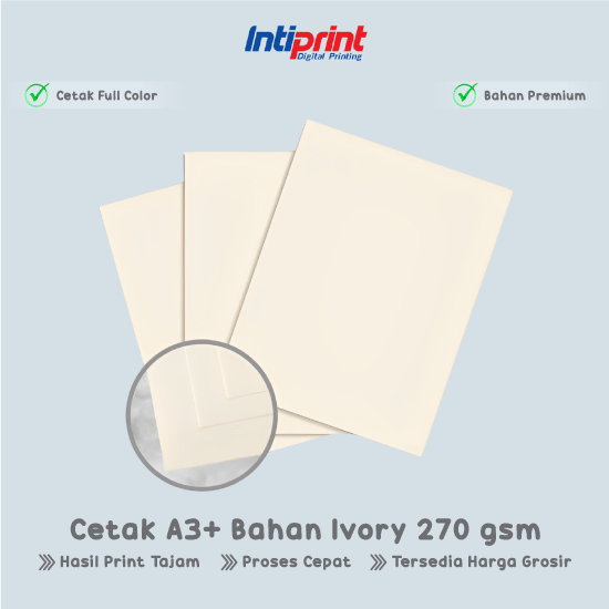 Ivory 270gsm Uk. 32 x 48 cm