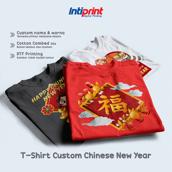 Custom Kaos Anak Edisi Imlek