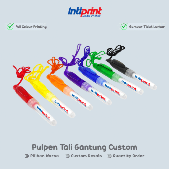 Cetak Pulpen Custom Nama / Logo