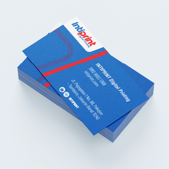 Cetak Kartu Nama AC 260gsm (tanpa laminating 1 sisi)