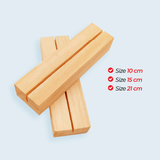 Kayu Stand | Stand Akrilik | Stand Kertas - Tebal 2mm