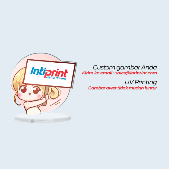 Standee Acrylic Character Custom 1 layer 7x9cm