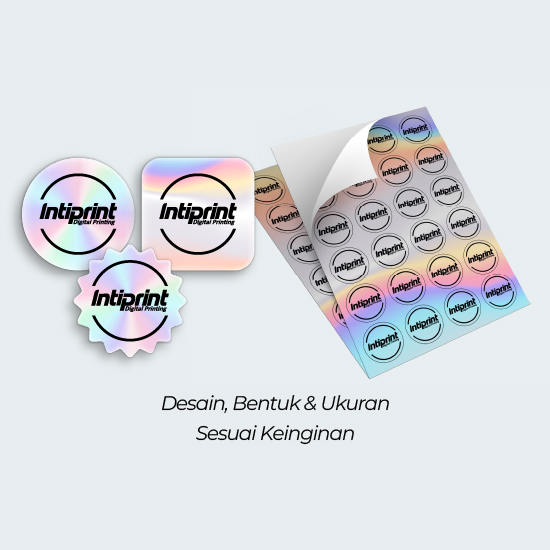 Sticker Hologram A3+