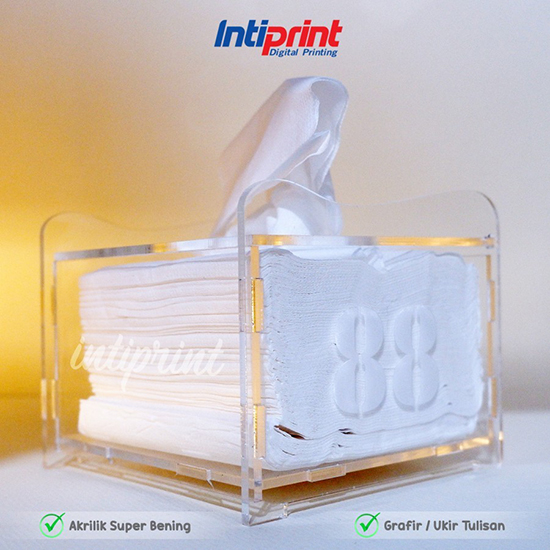 Kotak Tissue Akrilik