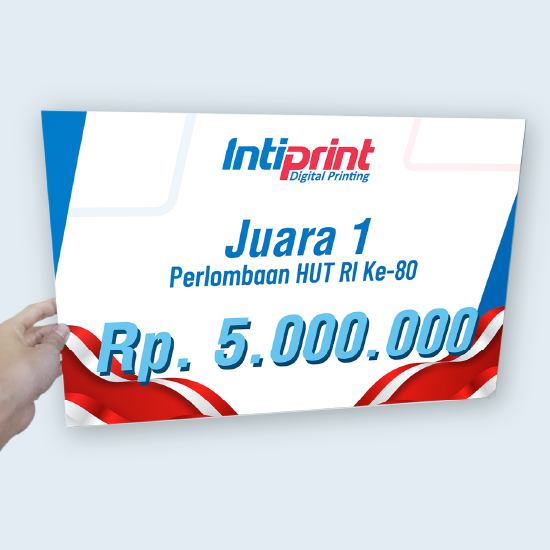 Papan Hadiah Simbolis | Simbolis Hadiah Custom A3