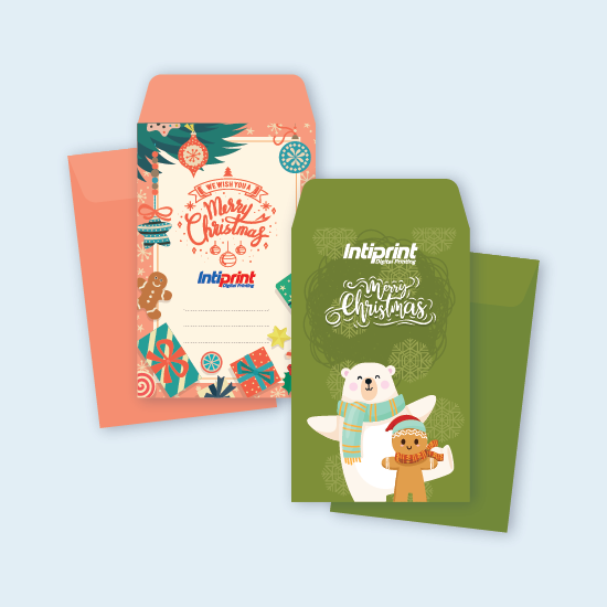 Amplop Angpao Edisi Hari Raya NATAL- ISI 6 PCS