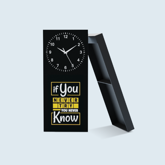 Jam Dinding Custom MDF