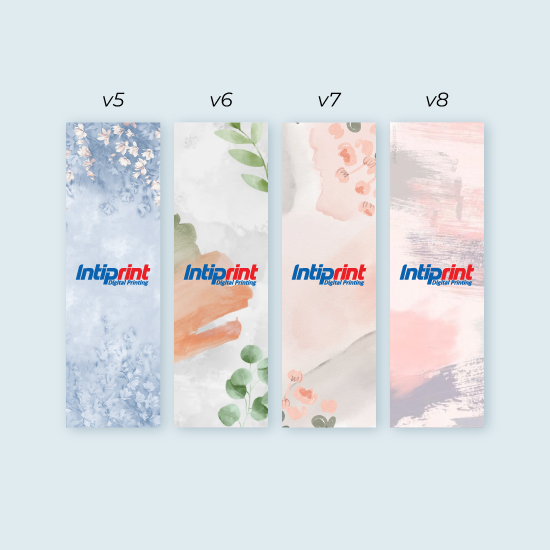 Cetak Paper Belt Custom Uk. 15 X 4 cm