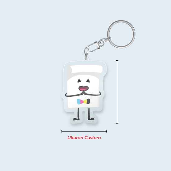 Gantungan Kunci Custom - Keyring