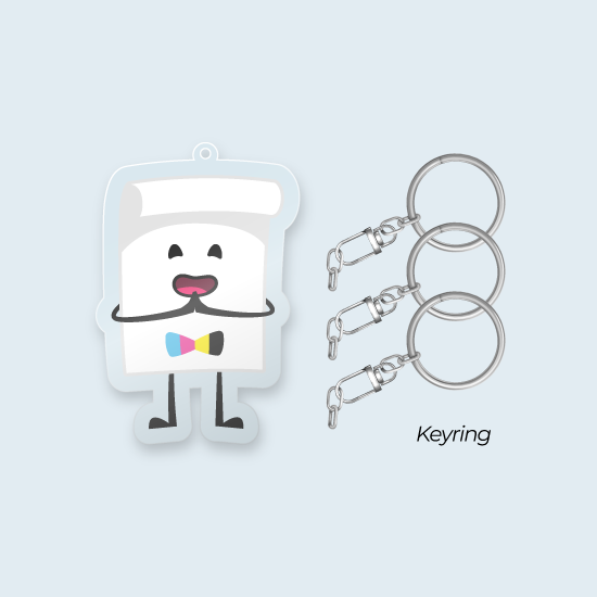 Gantungan Kunci Custom - Keyring