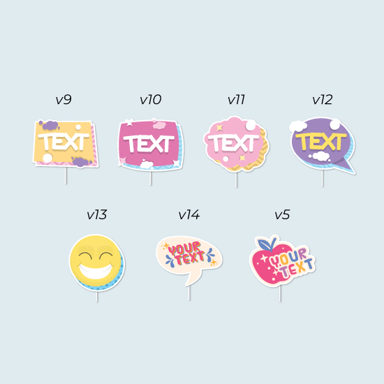 Photobooth Props Custom