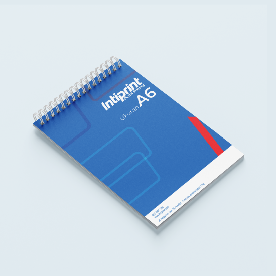 Cetak Blocknote A6 (Buku A6)