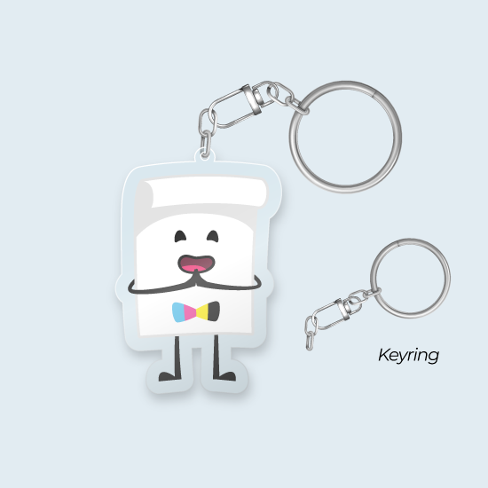 Gantungan Kunci Custom - Keyring