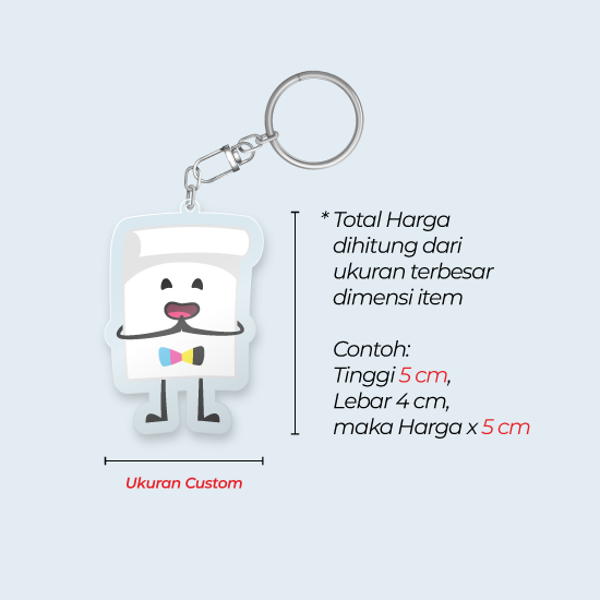 Gantungan Kunci Custom - Keyring