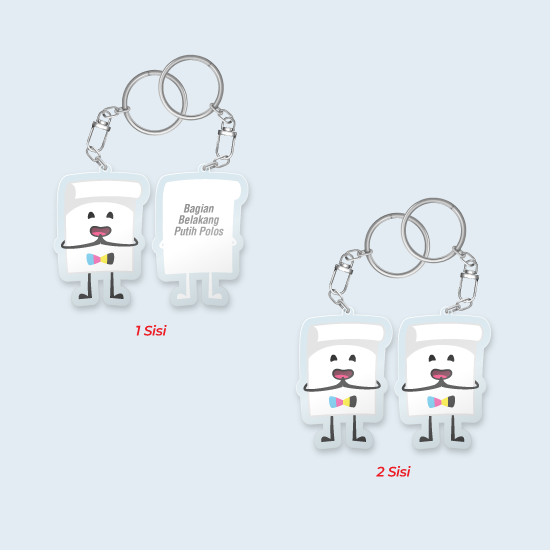 Gantungan Kunci Custom - Keyring