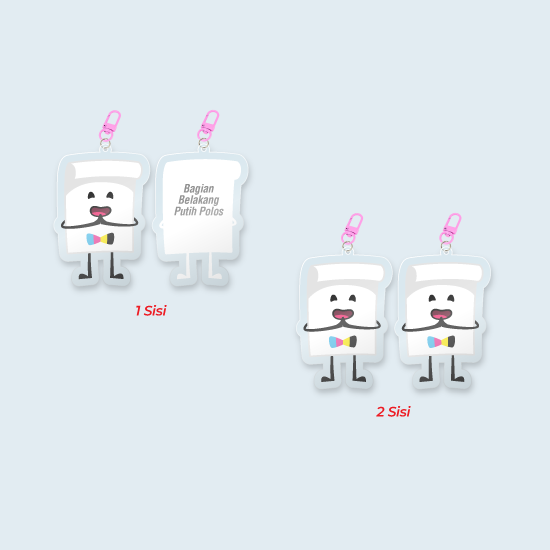 Gantungan Kunci Custom - Lot Klip