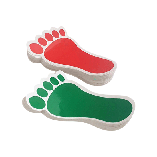 Sticker Telapak Kaki