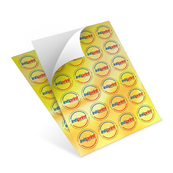 Cetak Sticker Metalic A3+