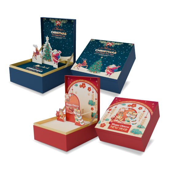 Box Hampers Kue Lapis