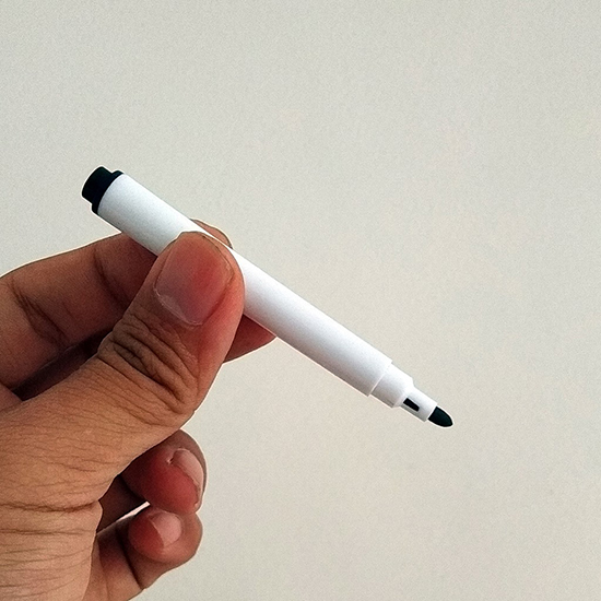 Spidol Papan Tulis Wipe Clean (Warna Hitam)