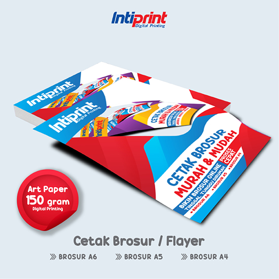 Brosur Flyer Ukuran Custom