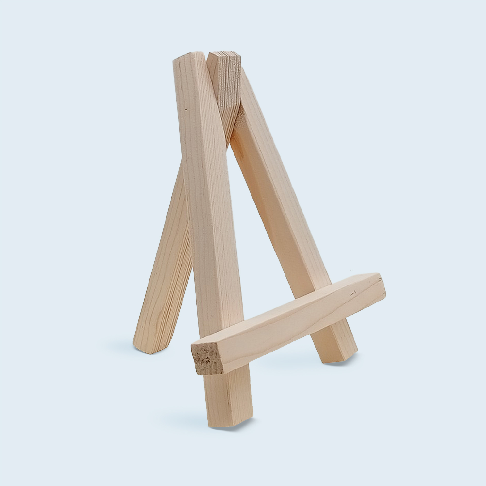 Custom Acrylic Greeting Card A6 + Stand Kayu