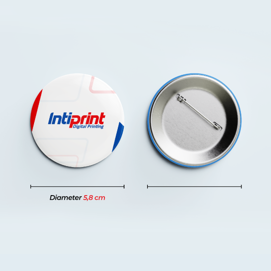 Pin Peniti Lingkaran Diameter 5,8 CM