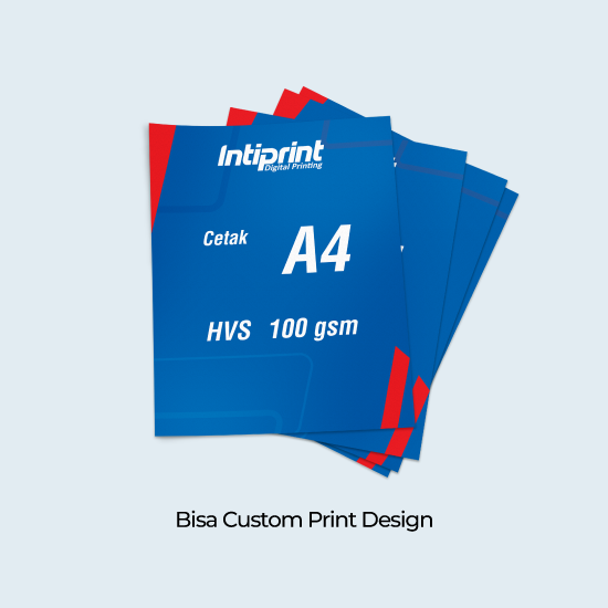 HVS 100 gsm A4 BW/Hitam Putih 